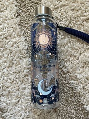 Heavenly Bodies Glass Water Bottle